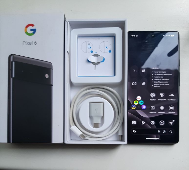 Google pixel 6 8/128 комплект