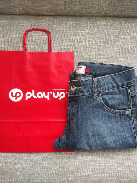 Calças de ganga Play Up, 14 anos, como NOVAS