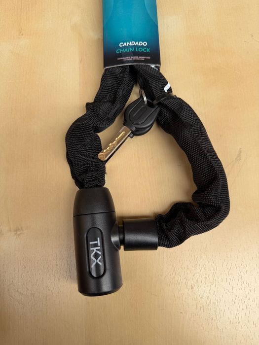 cadeado 1,2m para scooter moto ou bicicleta