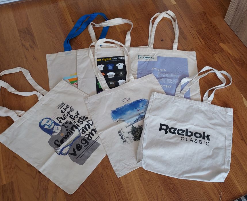 Torby płócienne 5szt.