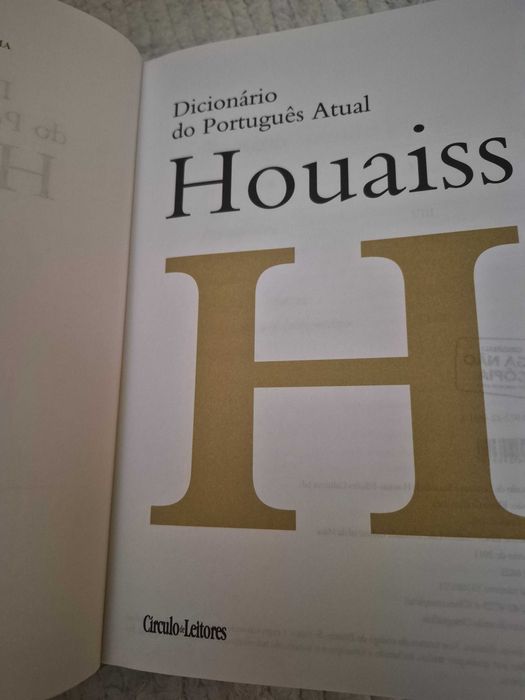 Dicionários do Português Atual Houaiss