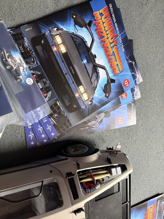 Model 1:8 DeLorean DeAgostini nr.1-128