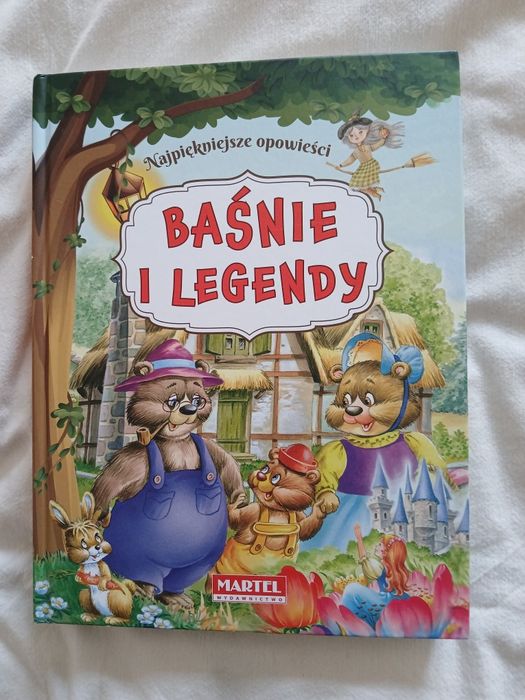 Bajki dla dzieci pt. Baśnie i legendy. Książeczka jak Nowa.