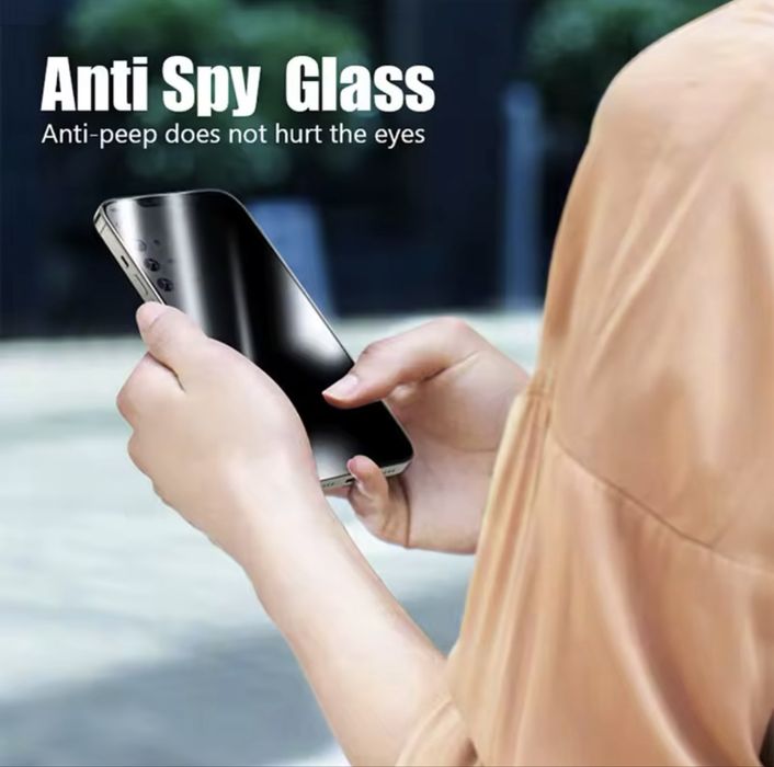 Скло захисне iphone xs max anti spy (Протипідглядне)