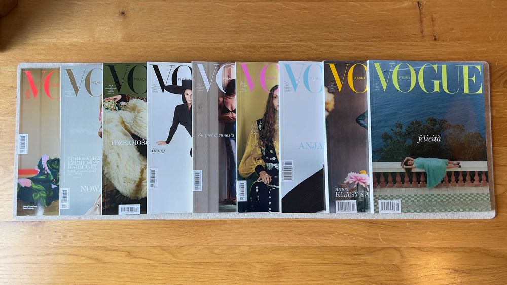 Vogue Polska – kolekcja 68 numerów (2018–2023)