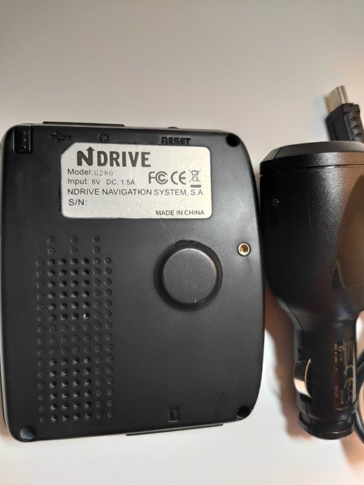 GPS NDRIVE G280 com mapa ibérico