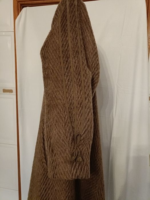 Casaco de lã lhama, tamanho M.