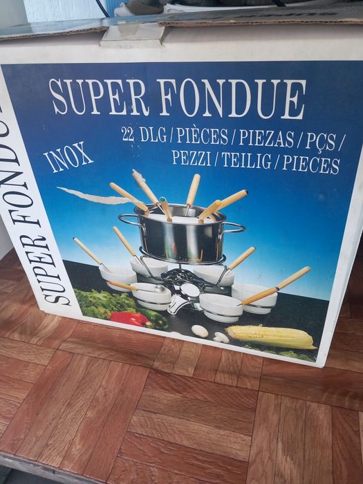 Fondue inox 22pcs