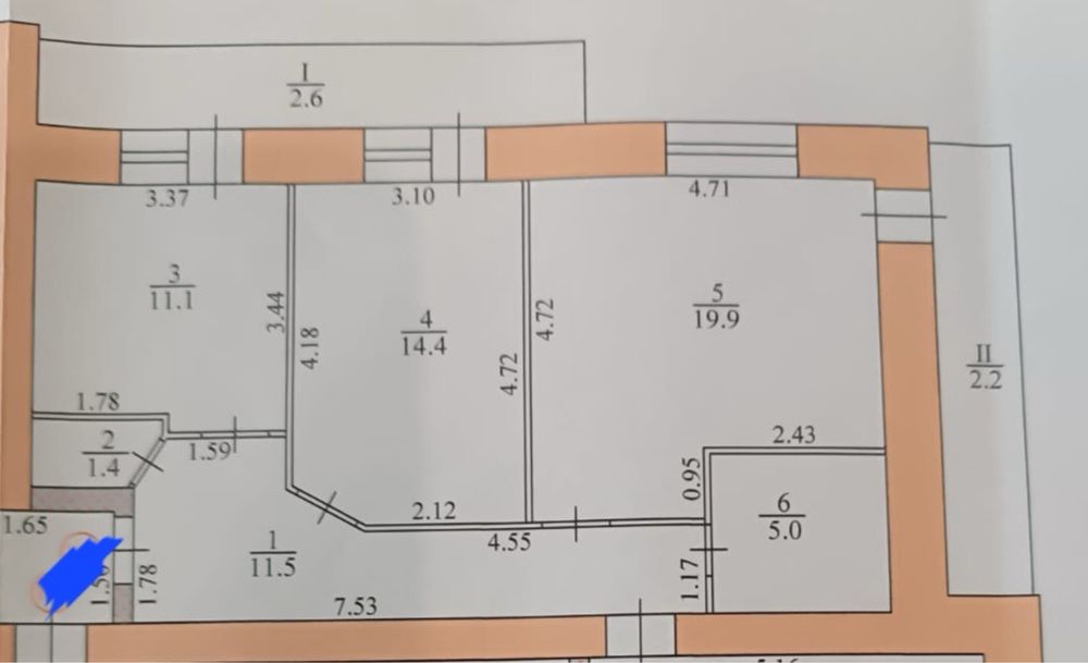 Продаж 3-к квартири в новобудові