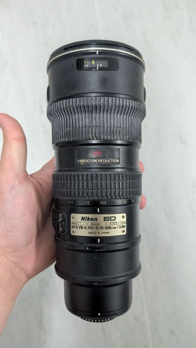 Nikon 70–200mm f/2.8G ED VR