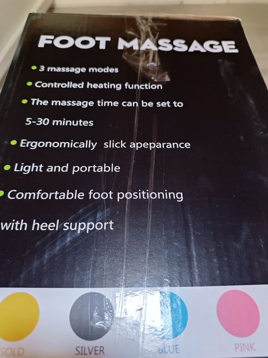 Massajador de pés  novo