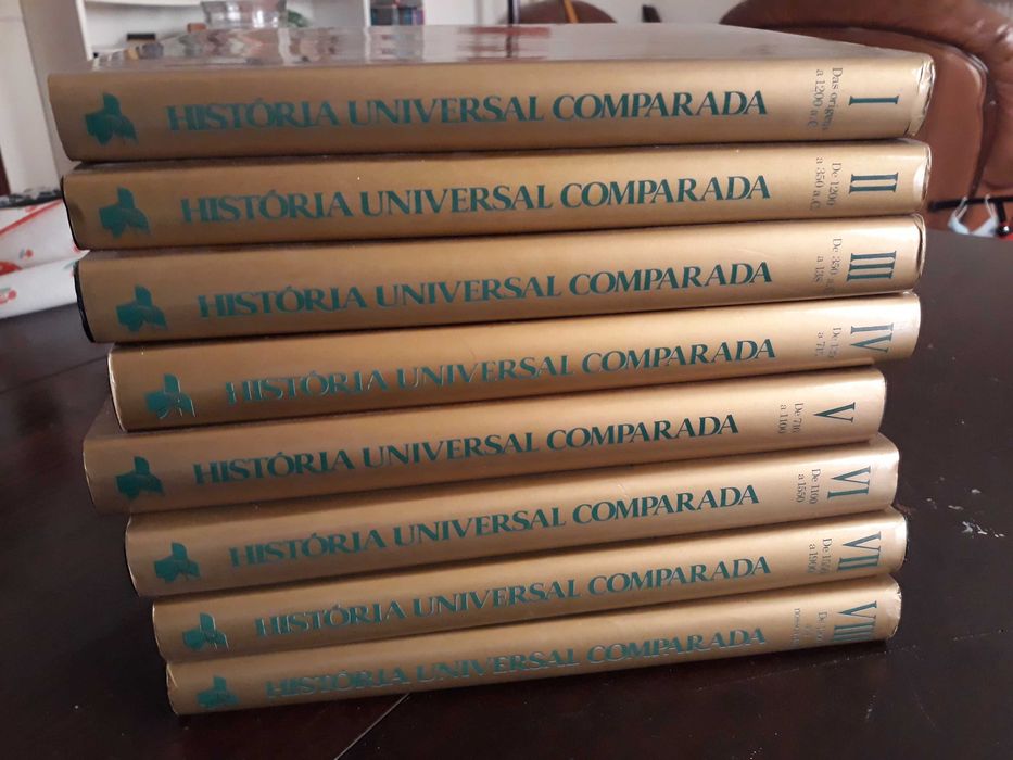 História Universal Comparada: 8 Vols, Resomnia Editores 1987
