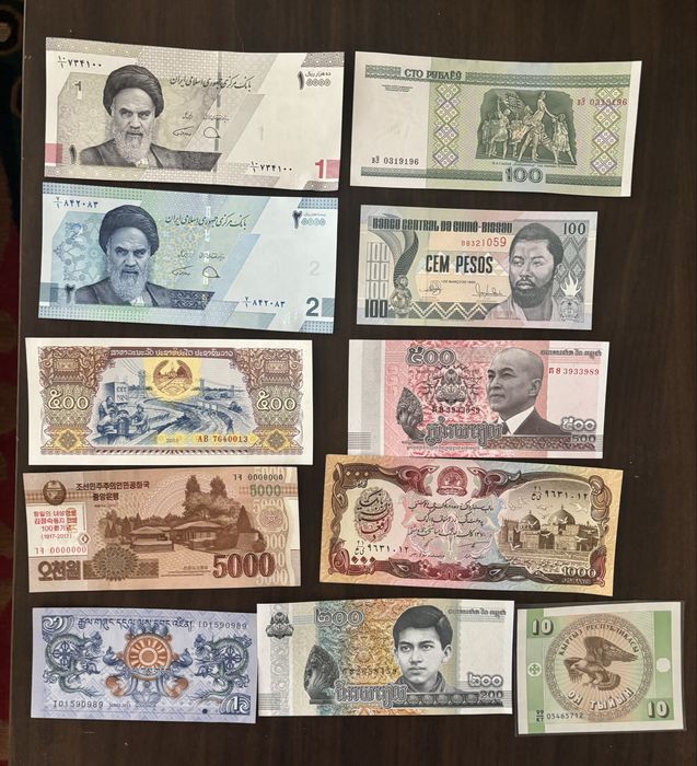 Notas de todo o mundo - World Bank Notes