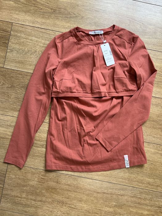 кофта лонгслів для вагітних і годування М Л ХЛ