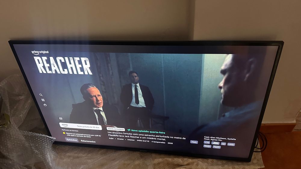 Televisão 43 4K Smart TV  Android TV