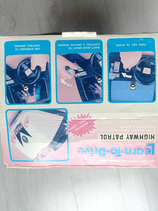 Zabawkowy symulator jazdy PRL