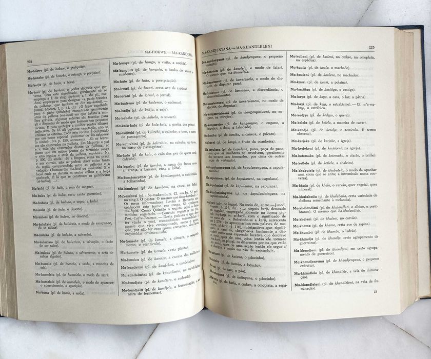 Dicionário Ronga-Português , Edição 1960