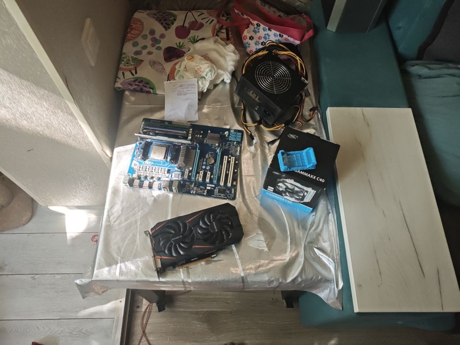 ПК АМD FX 8300, 12гб памяти, видеокарта 1060 3 Гб , БП.