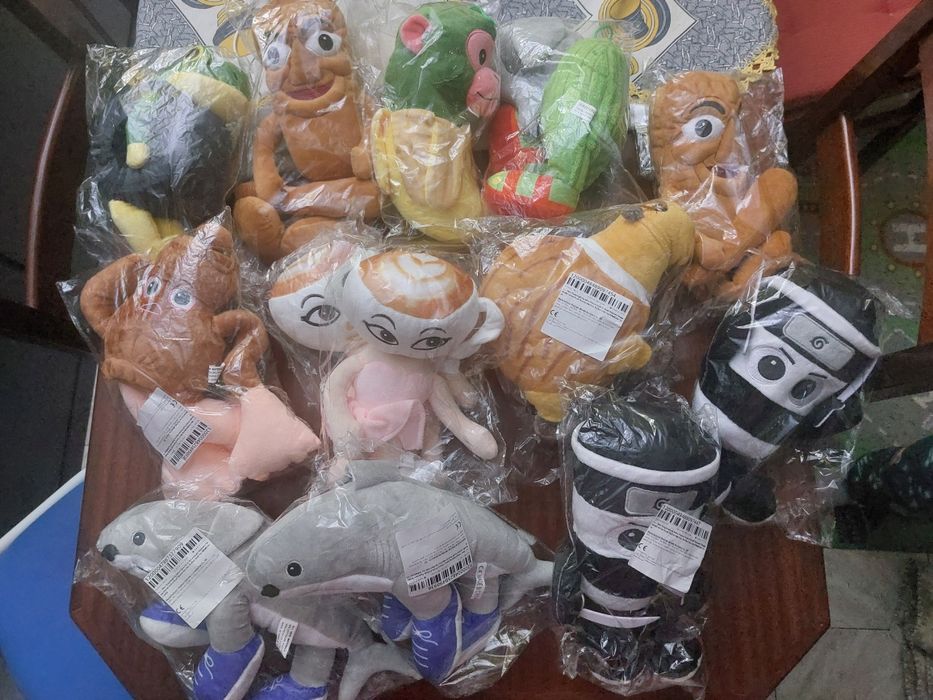 Peluches Brainrots NOVO