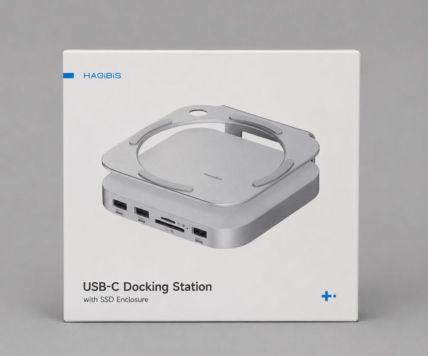 HAGiBiS USB-C stacja dokująca z obudową SSD M.2 NVMe – nowa