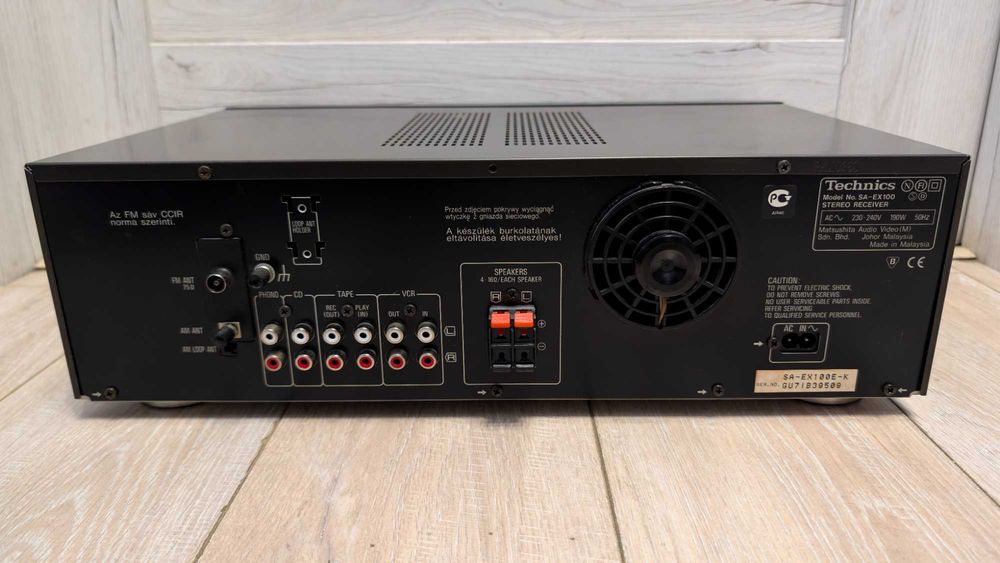 Amplituner Technics SA-EX 100 ! BDB STAN ! OKAZJA ! POLECAM !