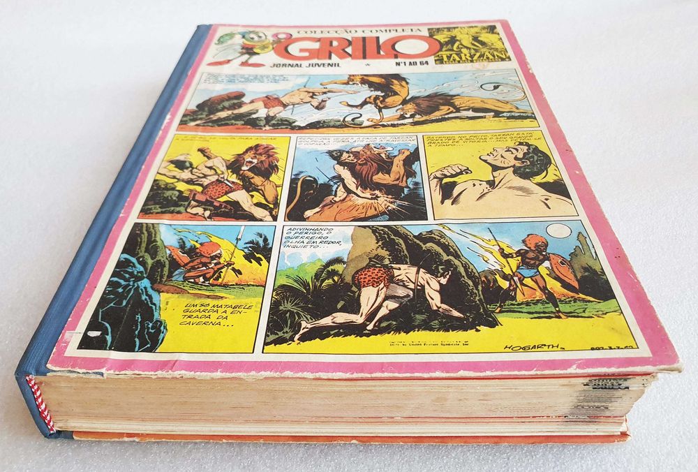 Encadernação Editorial "Coleção Grilo" Completa ~ 64 números ~ 1975/76