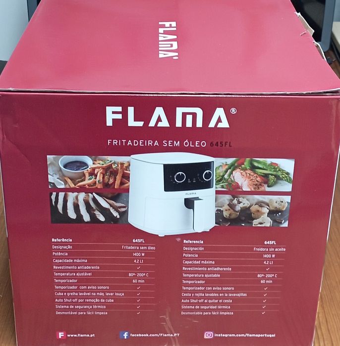 Fritadeira Air fryer Flama
