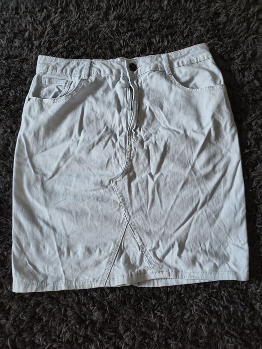 spódnica jeansowa jasnoniebieska