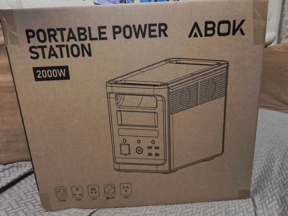 В наявності нова зарядна станція Abok Arc2000 (2000W/1536Wh)