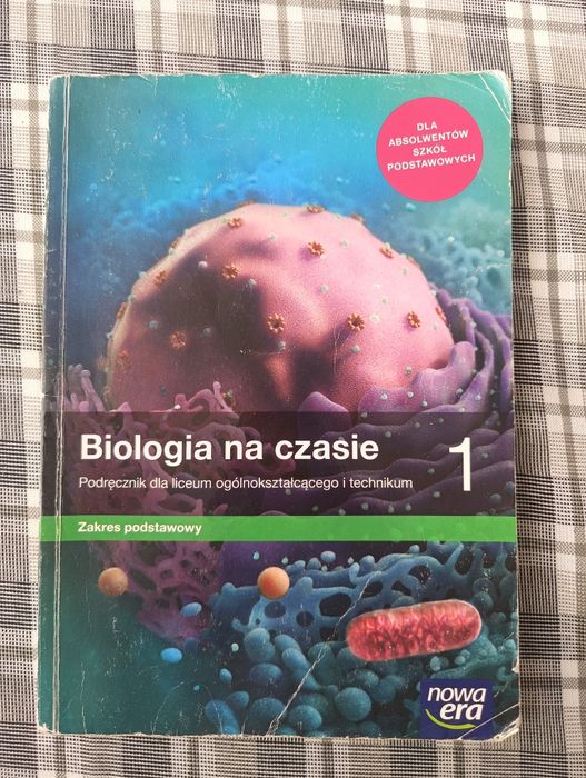 Biologia na czasie 1 Nowa Era zakres podstawowy