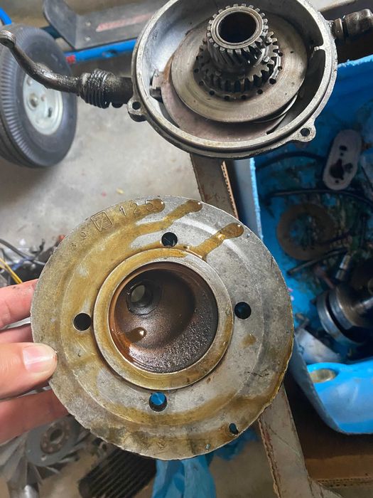 Motor vespa Sprint 125 desmontado