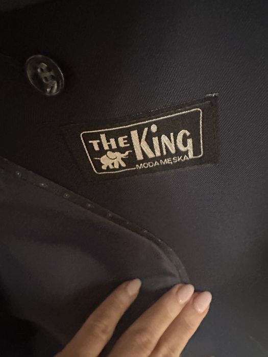 Garnitur granatowy rozmiar 176