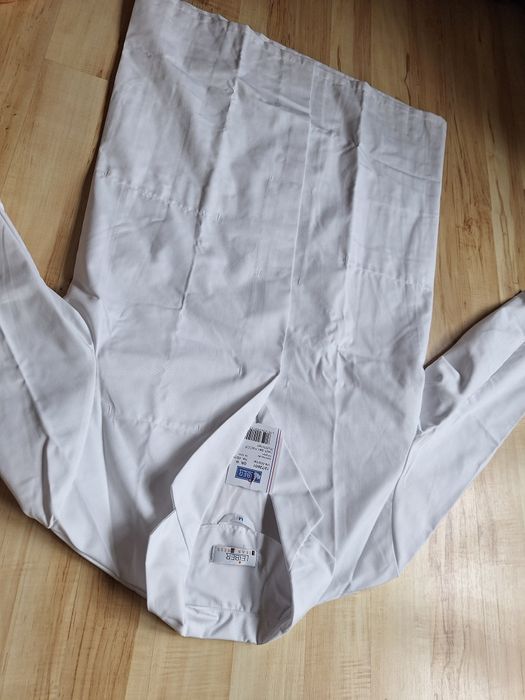Sanfor 48/50 m l kittel fartuch 100% bawełna męski laboratorium  m