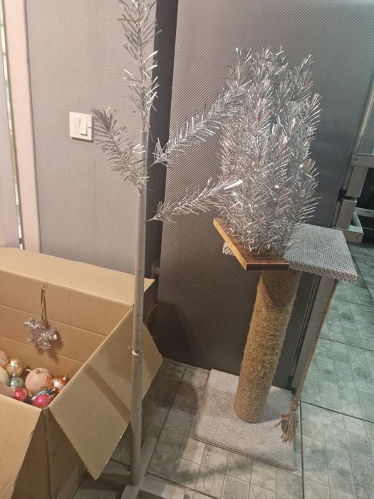 Советская ёлка + большая коллекция СССР игрушек + Дед Мороз в подарок!