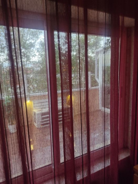 Cortinados côr bordeaux