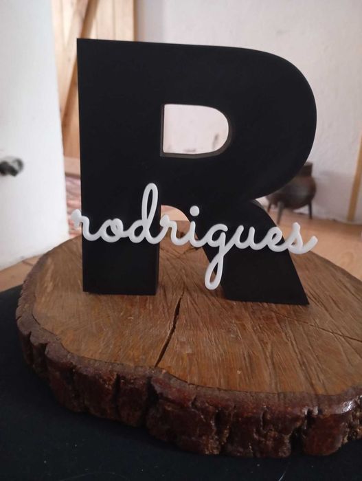 Caixa Letras Personalizada 3D – Nome em Destaque