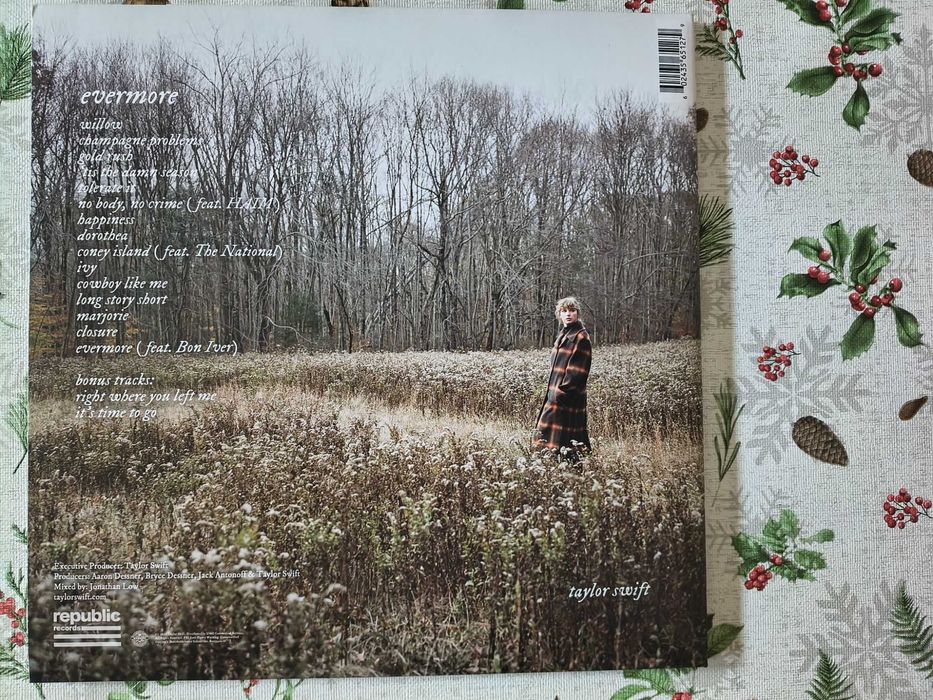 Taylor Swift Evermore Vinil Cor