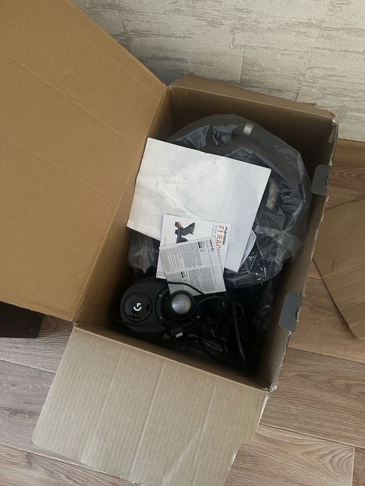 Руль Logitec + кок пит g920