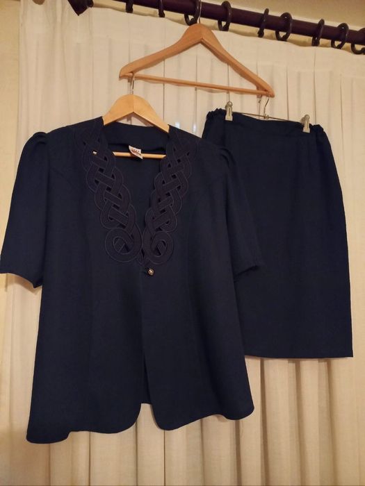 Conjunto de cerimónia senhora
