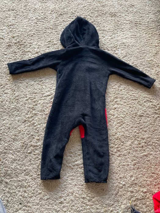 Macacão Quentinho de Casa do Mickey, Tam. 24-36M