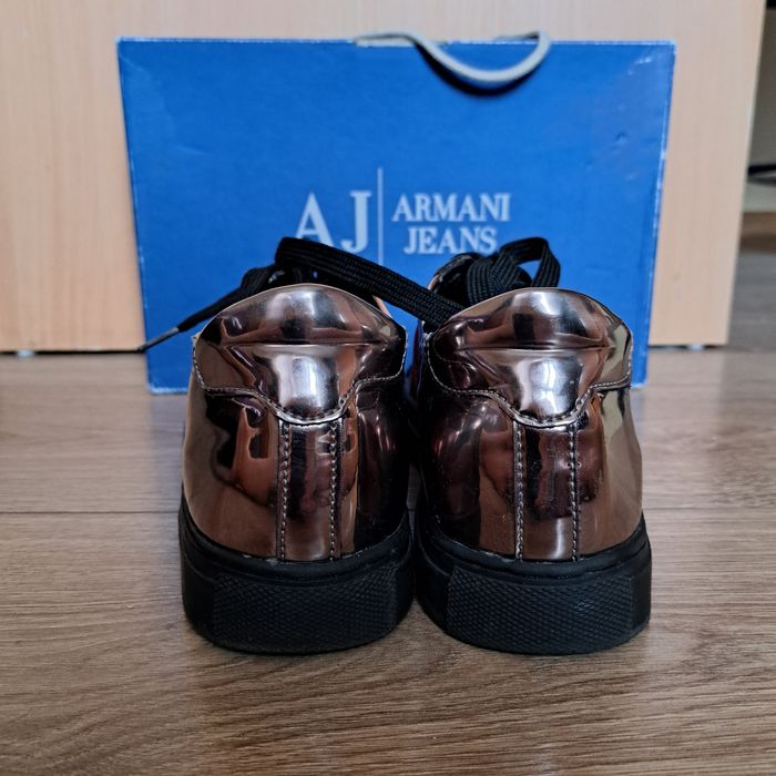 Кроссовки кеды мокасины унисекс Armani Jeans p.40