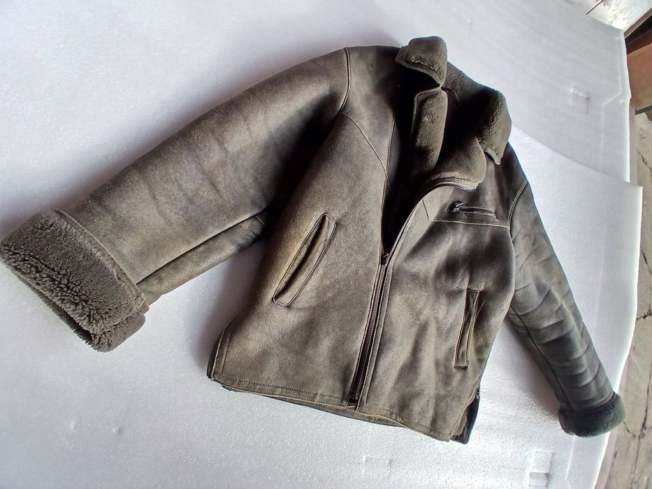 дубленка куртка кожа мех