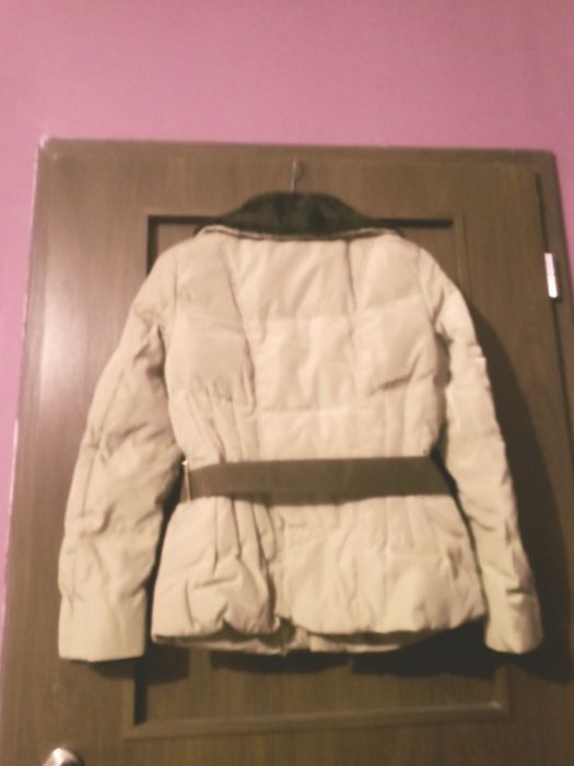 Kurtka Zara basic M bez braz krotka pasek