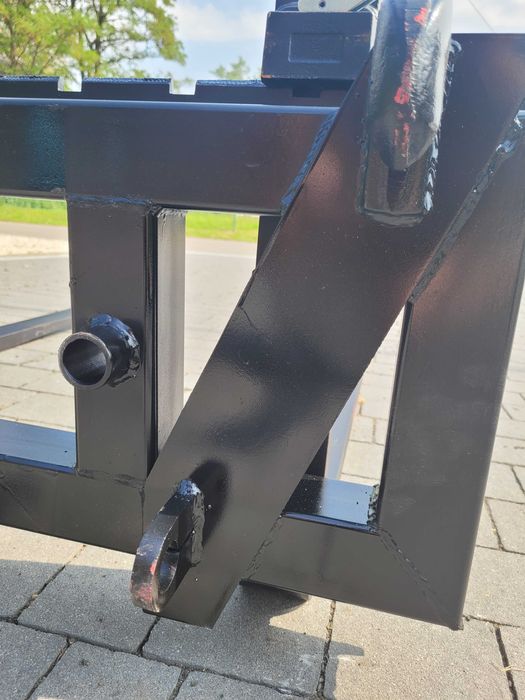 Paleciak/ Widły do palet 120cm do tura ciągnika Euro-ramka/ Mailleux