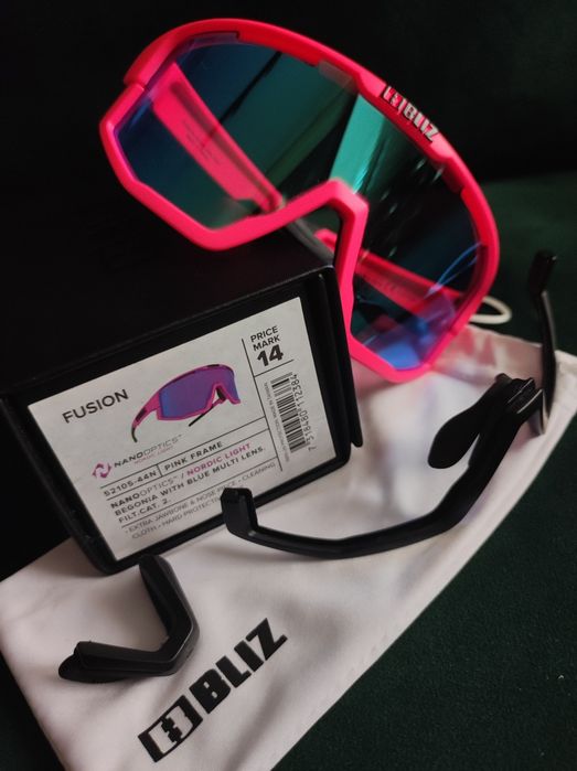 Okulary sportowe do biegania na rower Bliz Fusion Nano Optics Nordic