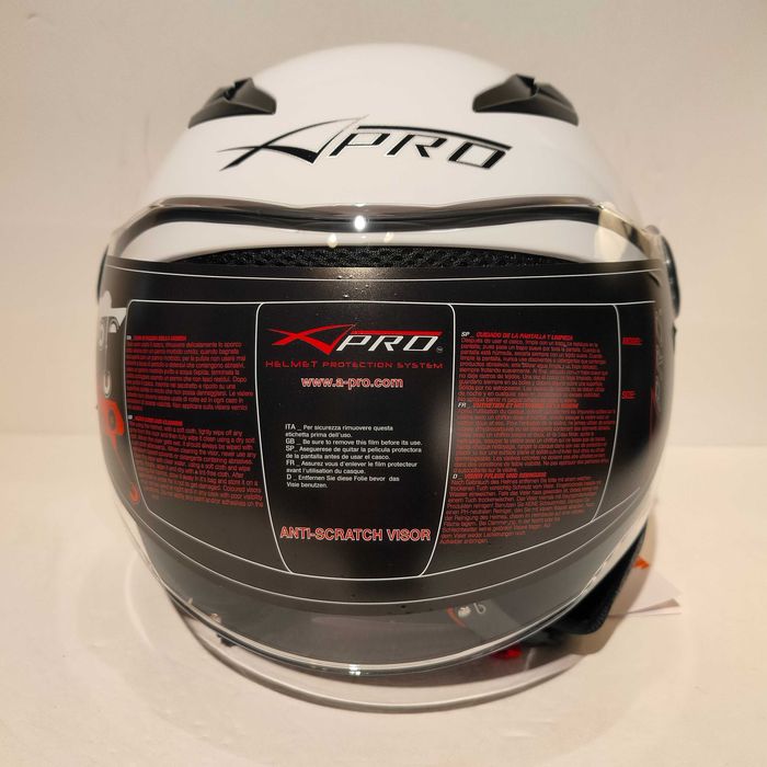 Capacete criança mota scooter novo