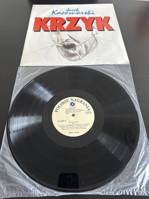 Jacek Kaczmarski - Krzyk 1989 muza winyl