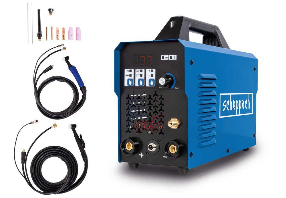 Багатофункціональний зварювальний апарат Scheppach WIG1000 полоавтомат