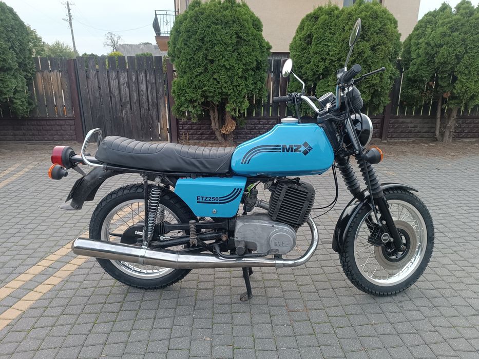MZ Etz 250 zamiana zamienię motocykl quad cross prl auto bus