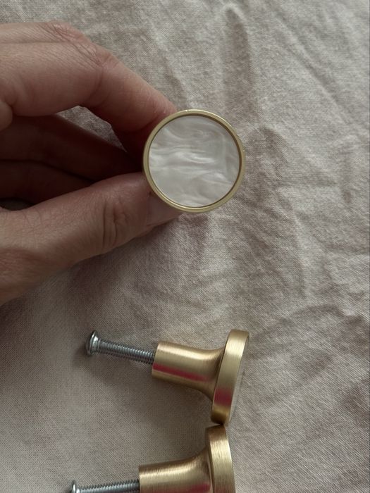 Gałki uchwyty do mebli perłowe Leroy Merlin